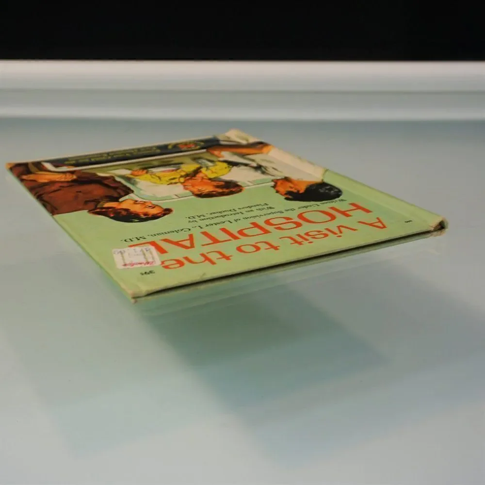 A Visit to the HOSPITAL by Francine Chase Vintage 1958 Wonder Books Hardcover